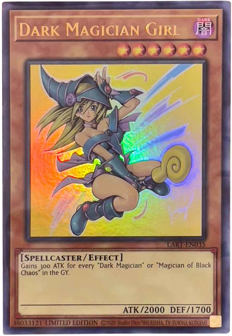 Dark Magician Girl [LART-EN035] Ultra Rare Yugioh Single Yu-Gi-Oh!   