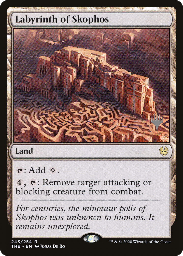Labyrinth of Skophos (PPTHB-243) [Theros Beyond Death Promos] MTG Single Wizards of the Coast