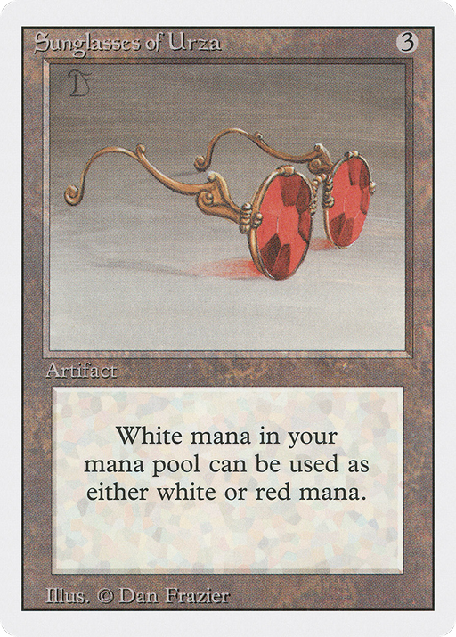 Sunglasses of Urza (3ED-276) [Revised Edition] MTG Single Wizards of the Coast