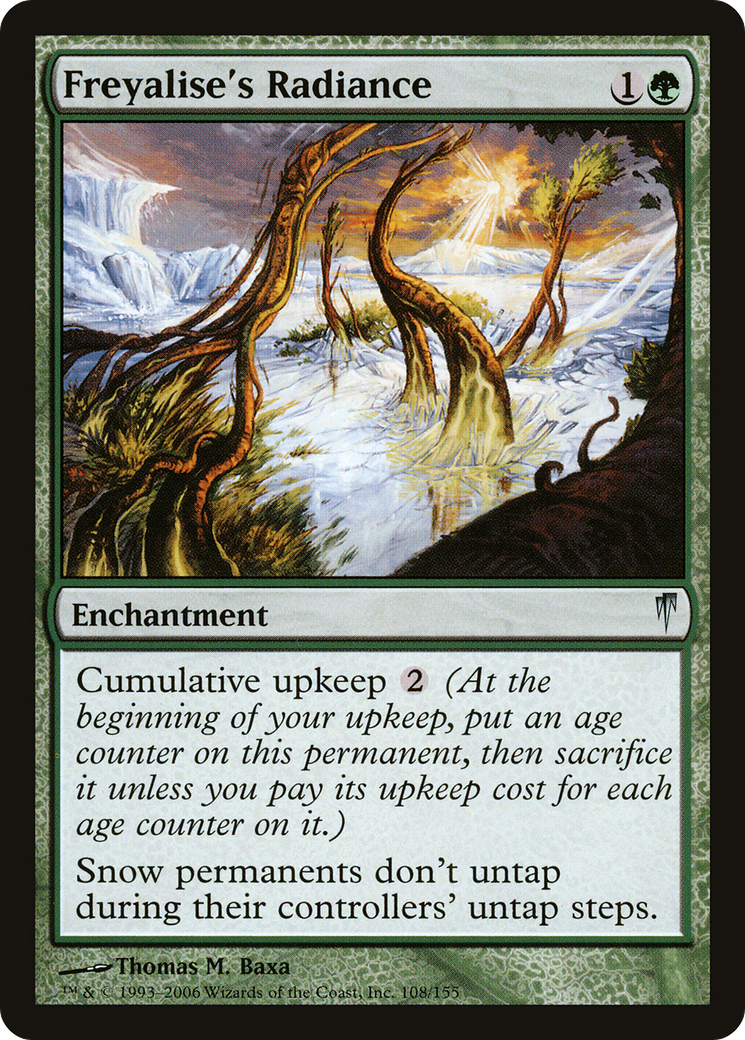 Freyalise's Radiance (CSP-108) [Coldsnap] Foil MTG Single Wizards of the Coast