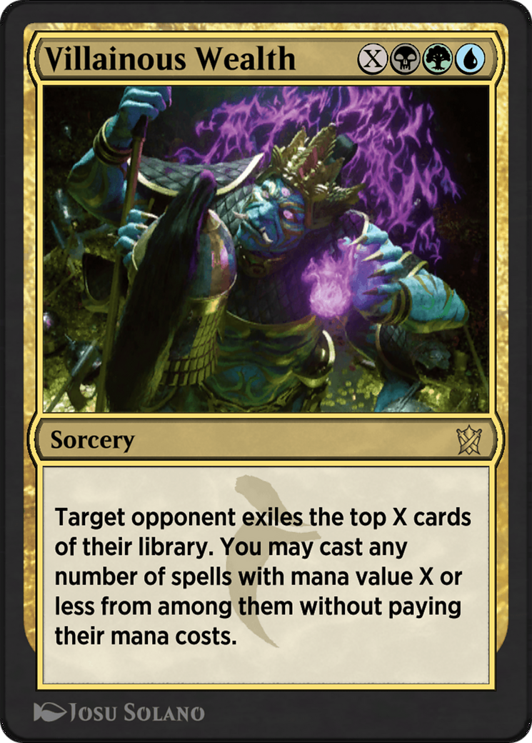 Villainous Wealth (KTK-211Y) [Khans of Tarkir] MTG Single Wizards of the Coast