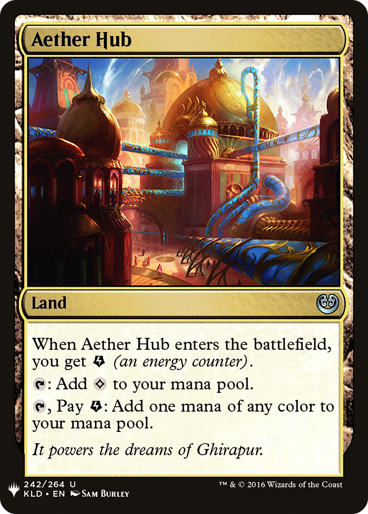 Aether Hub (LIST-KLD-242) [Mystery Booster] The List MTG Single Wizards of the Coast