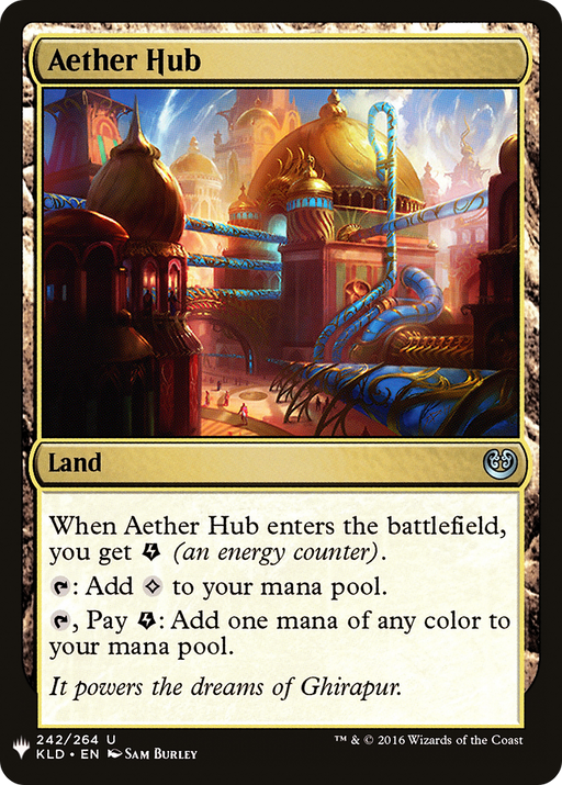 Aether Hub (LIST-KLD-242) [Mystery Booster] The List MTG Single Wizards of the Coast