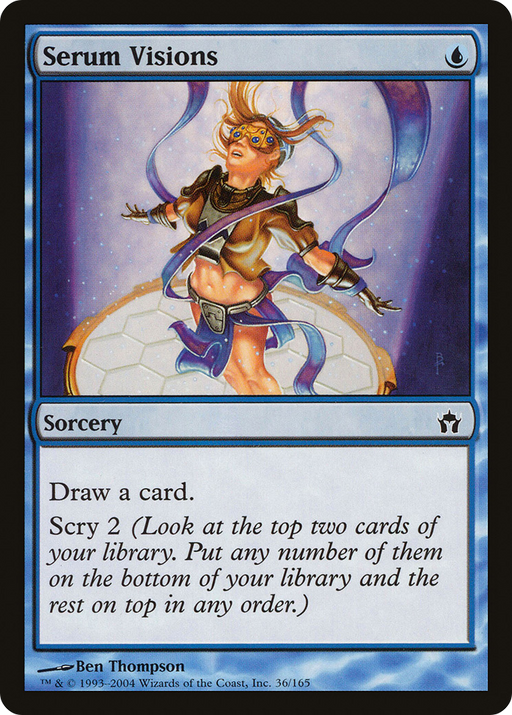 Serum Visions (5DN-036) [Fifth Dawn] MTG Single Wizards of the Coast