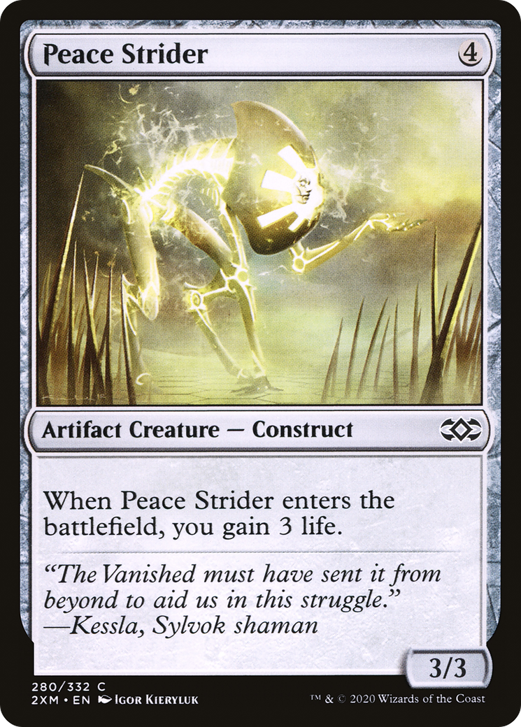 Peace Strider (2XM-280) [Double Masters] Foil MTG Single Wizards of the Coast