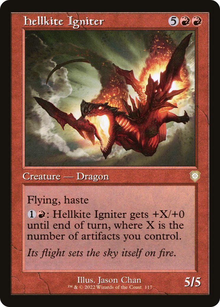 Hellkite Igniter (BRC-117) [The Brothers' War Commander] MTG Single Wizards of the Coast