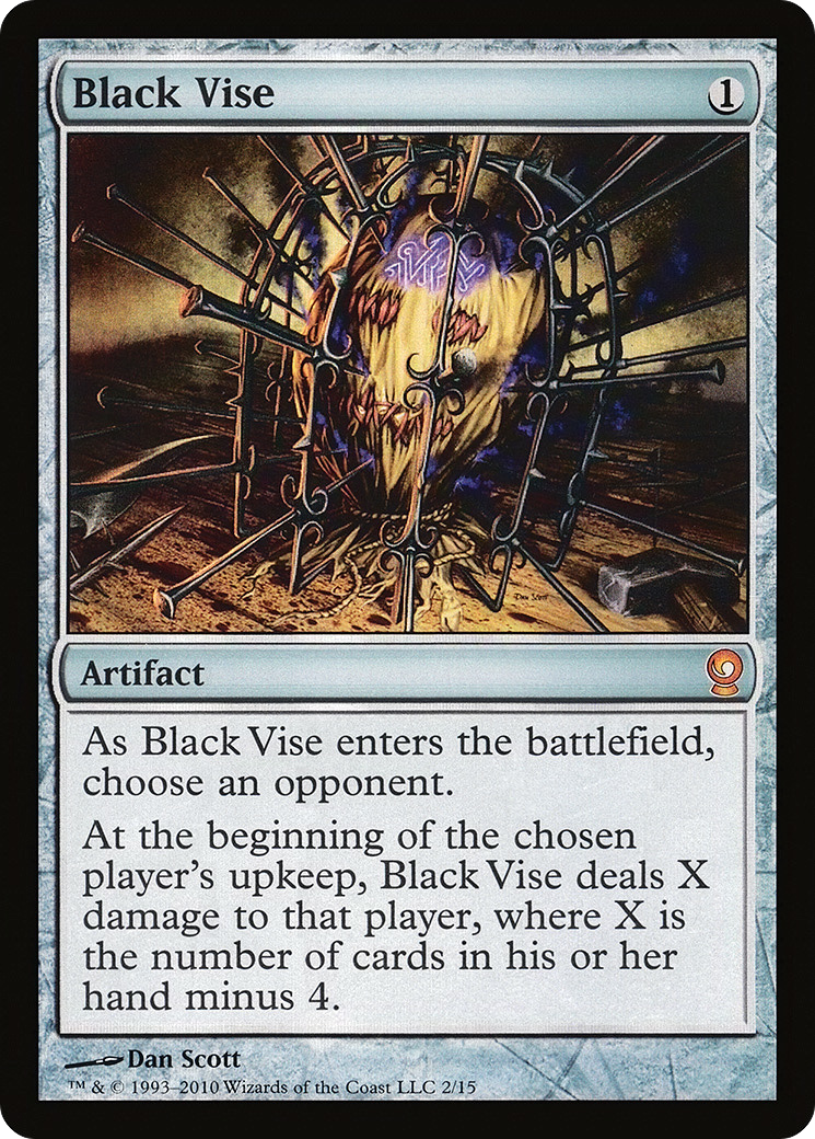 Black Vise (V10-) [Misc] From the Vault: Relics Foil MTG Single Wizards of the Coast
