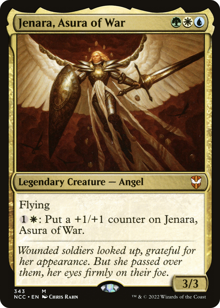 Jenara, Asura of War (NCC-343) [New Capenna Commander] MTG Single Wizards of the Coast
