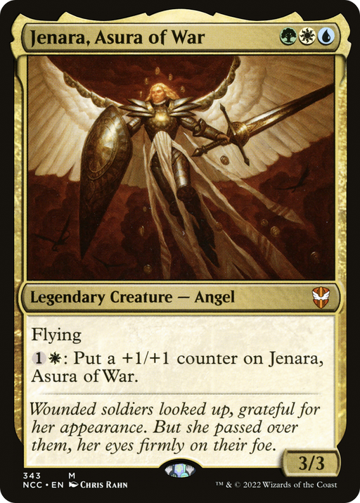 Jenara, Asura of War (NCC-343) [New Capenna Commander] MTG Single Wizards of the Coast