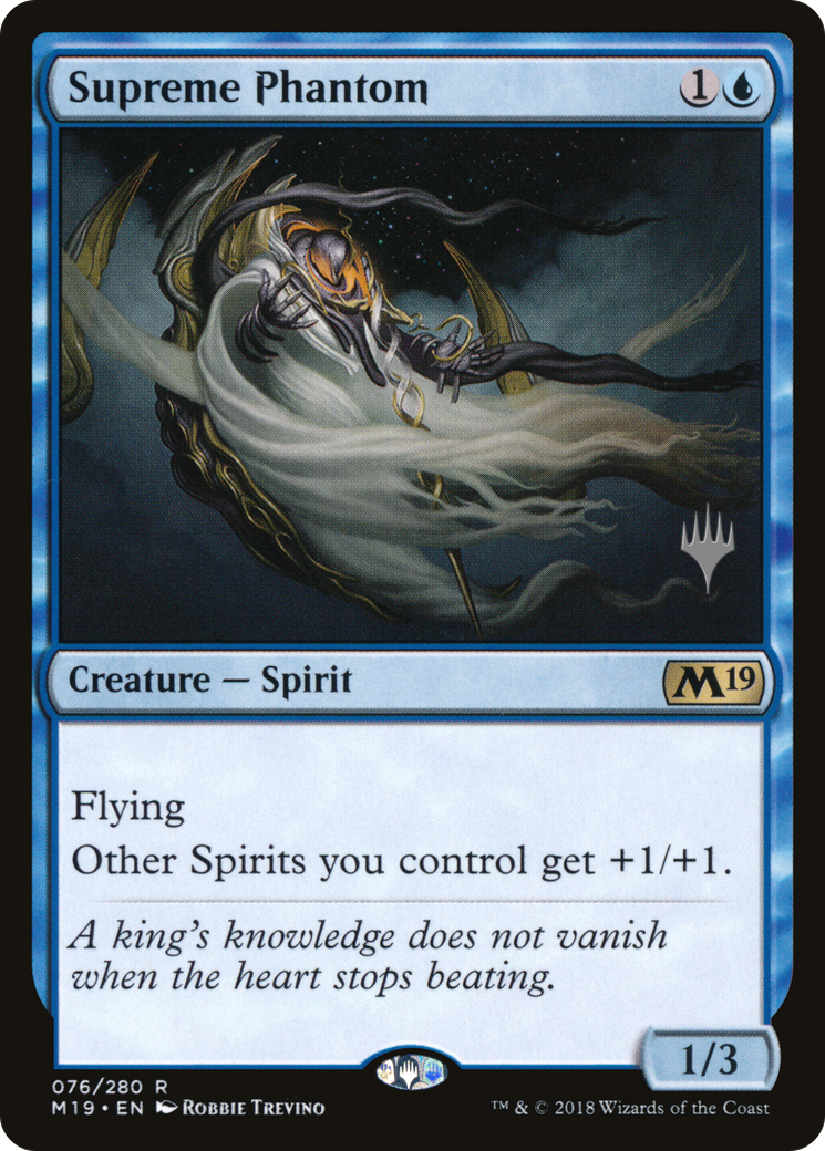 Supreme Phantom (PPM20-76P) [Core Set 2019 Promos] Foil MTG Single Wizards of the Coast