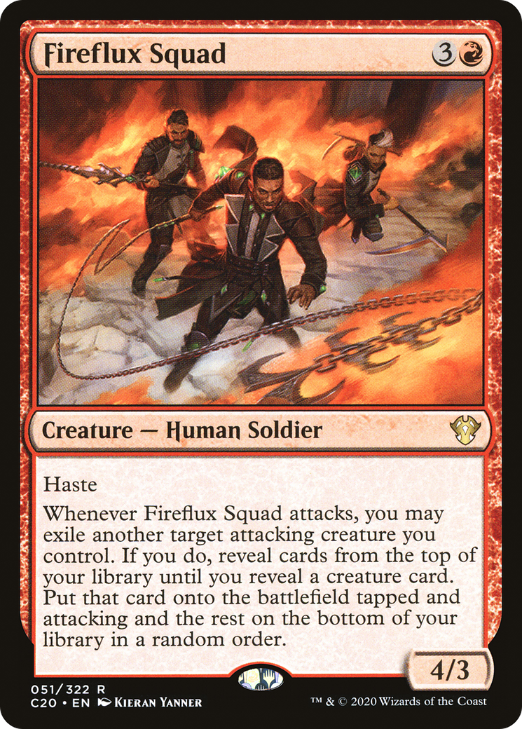 Fireflux Squad (C20-051) [Commander 2020] MTG Single Wizards of the Coast