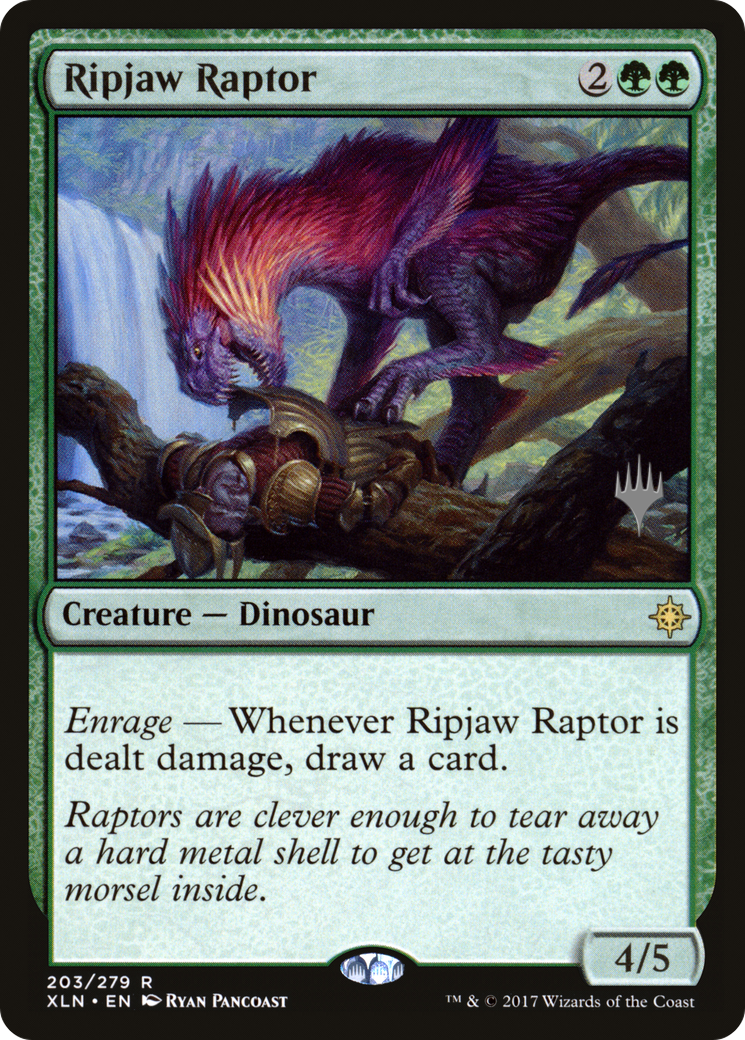 Ripjaw Raptor (PPM20-203P) [Ixalan Promos] Foil MTG Single Wizards of the Coast