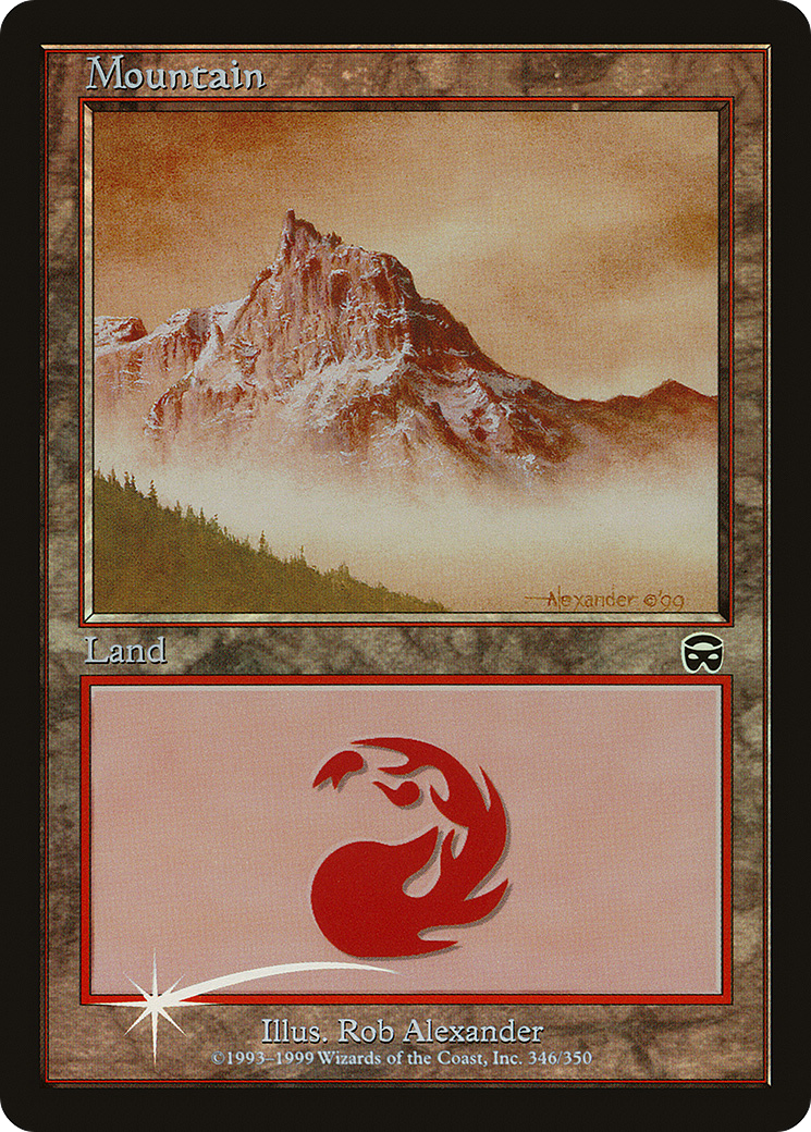 Mountain (ARENA-011) [Misc] Arena League 2000 Foil MTG Single Wizards of the Coast