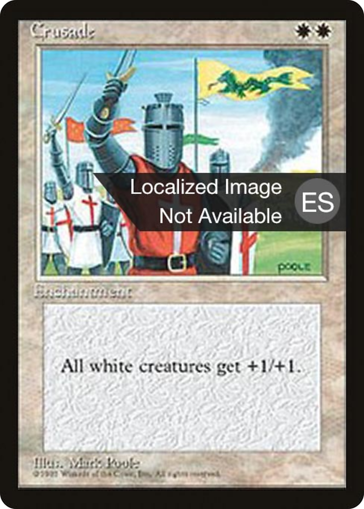 Crusade (4BB-020) [Fourth Edition Foreign Black Border] MTG Single Wizards of the Coast