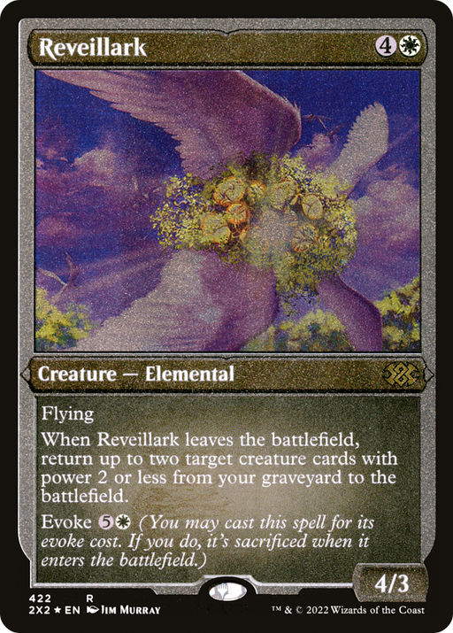 Reveillark (Foil Etched) (2X2-422) [Double Masters 2022] Foil MTG Single Wizards of the Coast