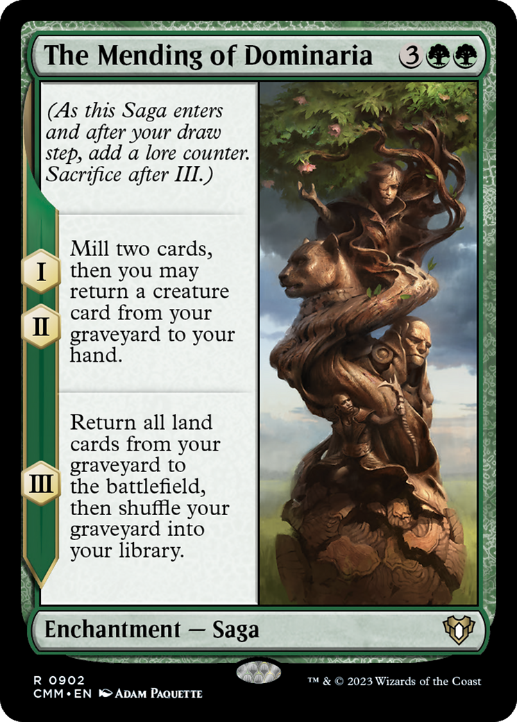 The Mending of Dominaria (CMM-902) [Commander Masters] MTG Single Wizards of the Coast
