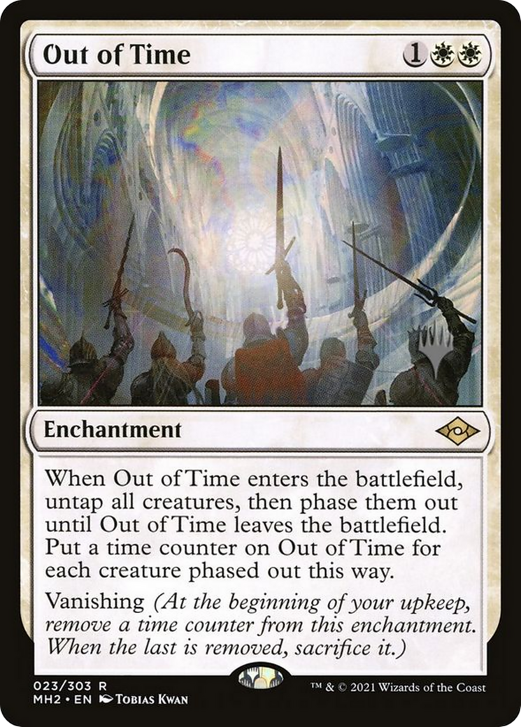 Out of Time (PPMKM-023) [Modern Horizons 2 Promos] MTG Single Wizards of the Coast