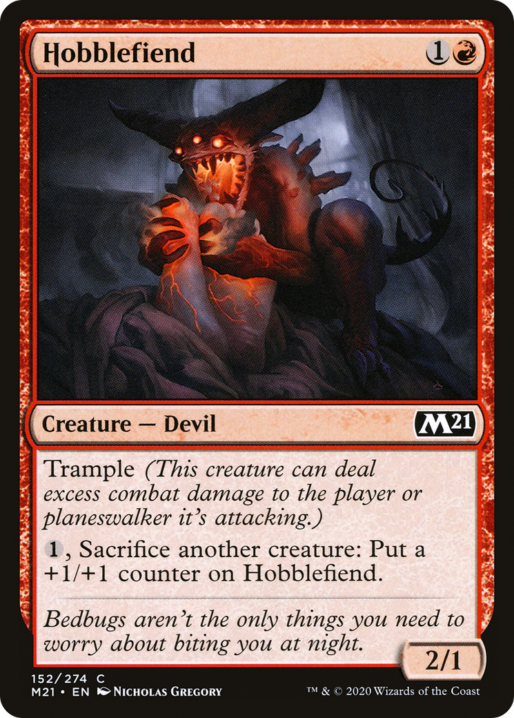 Hobblefiend (M21-152) [Core Set 2021] Foil MTG Single Wizards of the Coast