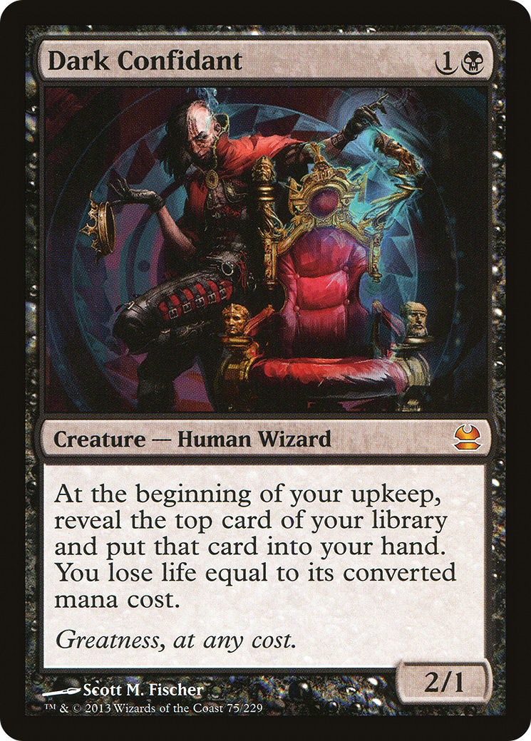 Dark Confidant (MMA-075) [Modern Masters] Foil MTG Single Wizards of the Coast