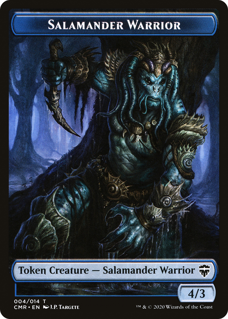 Salamander Warrior (CMR-004) [Tokens] Commander Legends Tokens MTG Single Wizards of the Coast