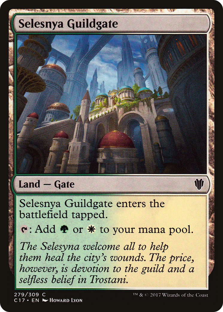 Selesnya Guildgate (C17-279) [Commander 2017] MTG Single Wizards of the Coast