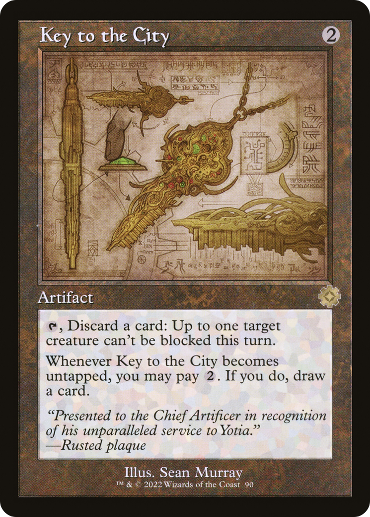 Key to the City (BRR-090) [The Brothers' War Retro Artifacts] MTG Single Wizards of the Coast