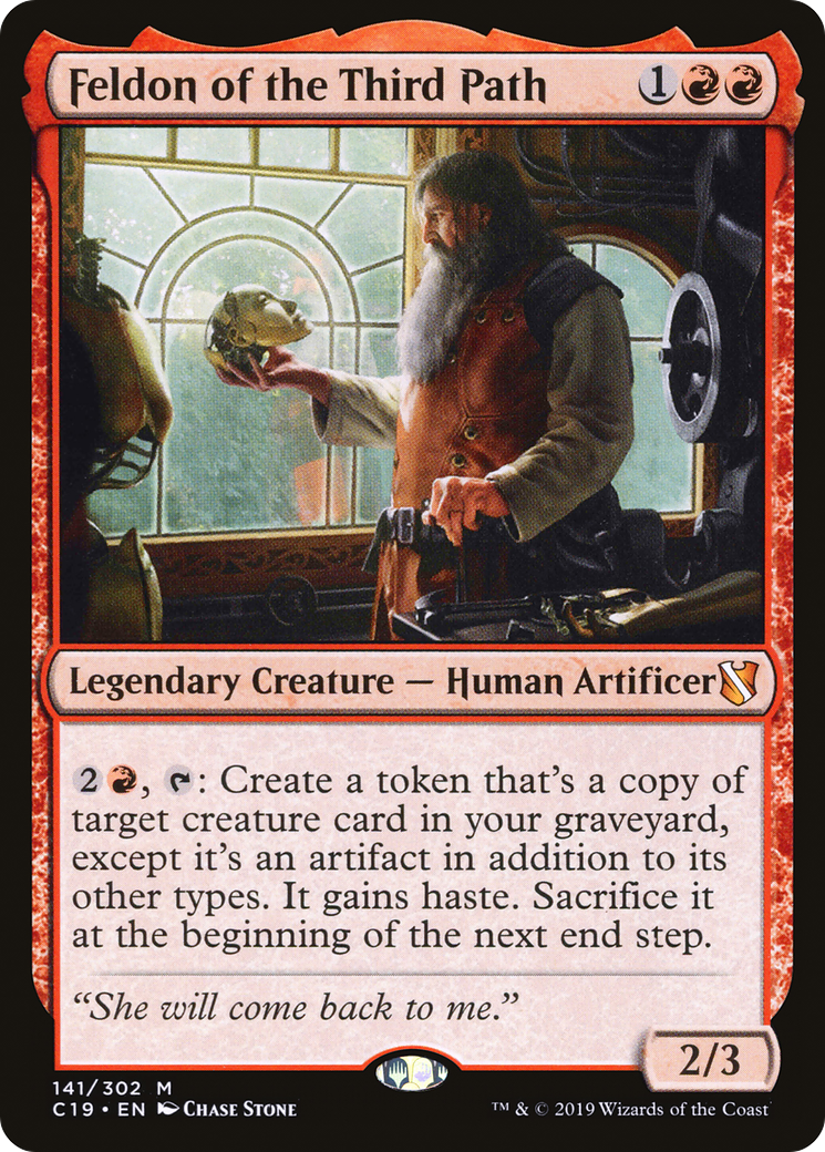 Feldon of the Third Path (C19-141) [Commander 2019] MTG Single Wizards of the Coast