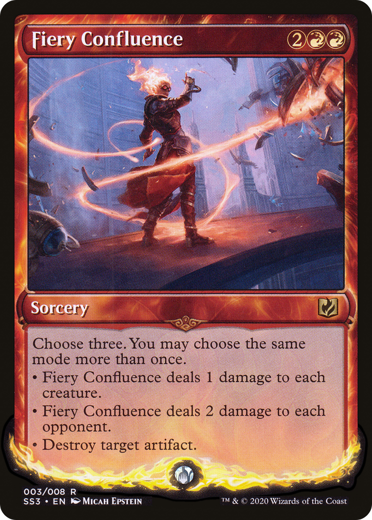 Fiery Confluence (SS3-003) [Misc] Signature Spellbook: Chandra MTG Single Wizards of the Coast
