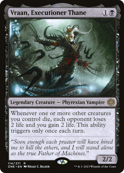 Vraan, Executioner Thane (ONE-114) [Phyrexia: All Will Be One] MTG Single Wizards of the Coast