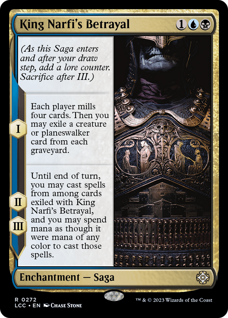 King Narfi's Betrayal (LCC-272) [The Lost Caverns of Ixalan Commander] MTG Single Wizards of the Coast