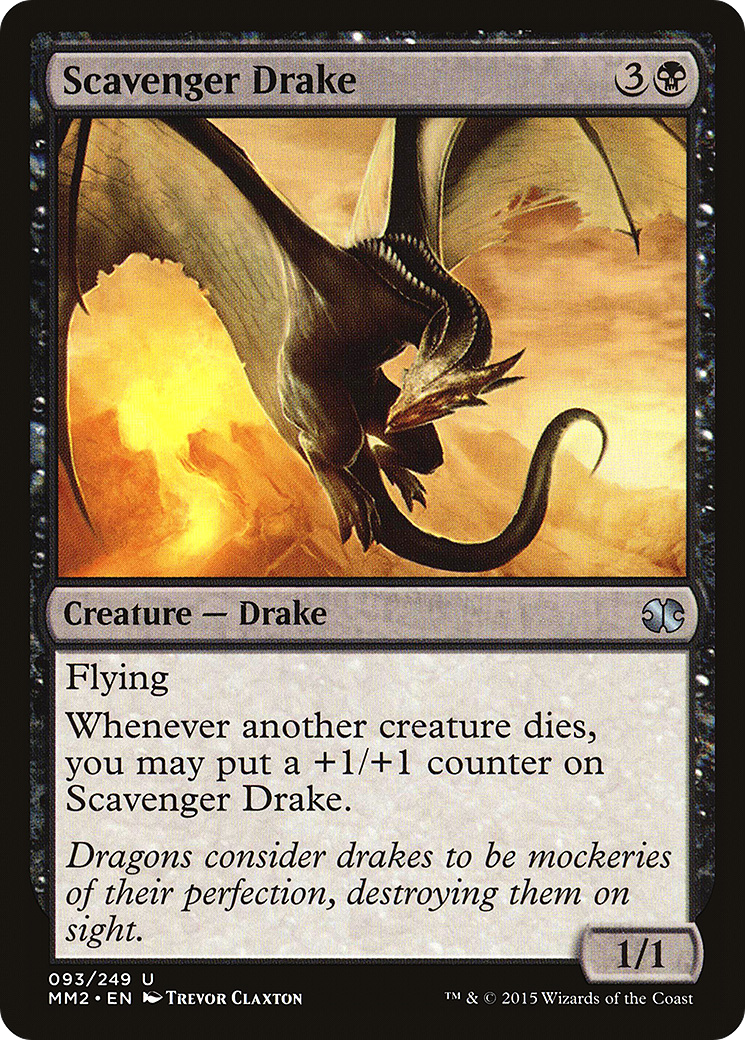 Scavenger Drake (MM2-093) [Modern Masters 2015] Foil MTG Single Modern Masters 2015