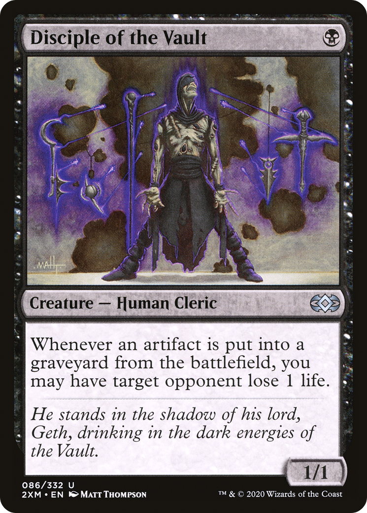 Disciple of the Vault (2XM-086) [Double Masters] MTG Single Wizards of the Coast