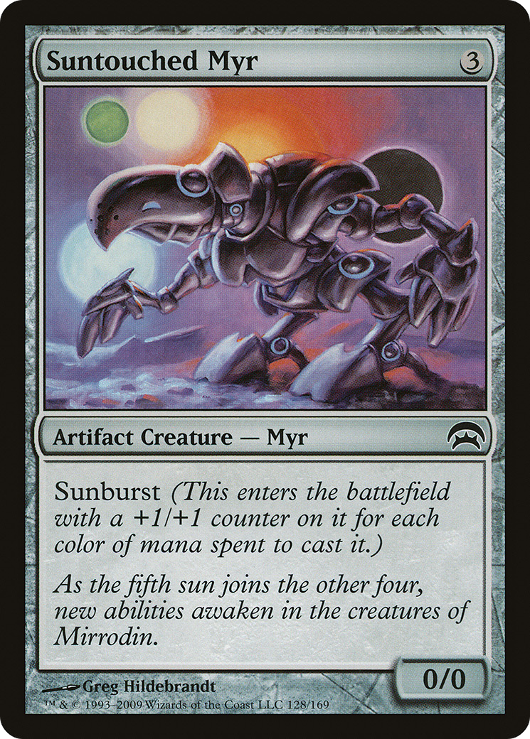 Suntouched Myr (HOP-128) [Misc] Planechase MTG Single Wizards of the Coast