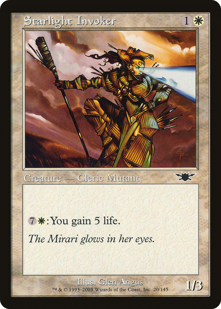 Starlight Invoker (LGN-020) [Legions] MTG Single Wizards of the Coast