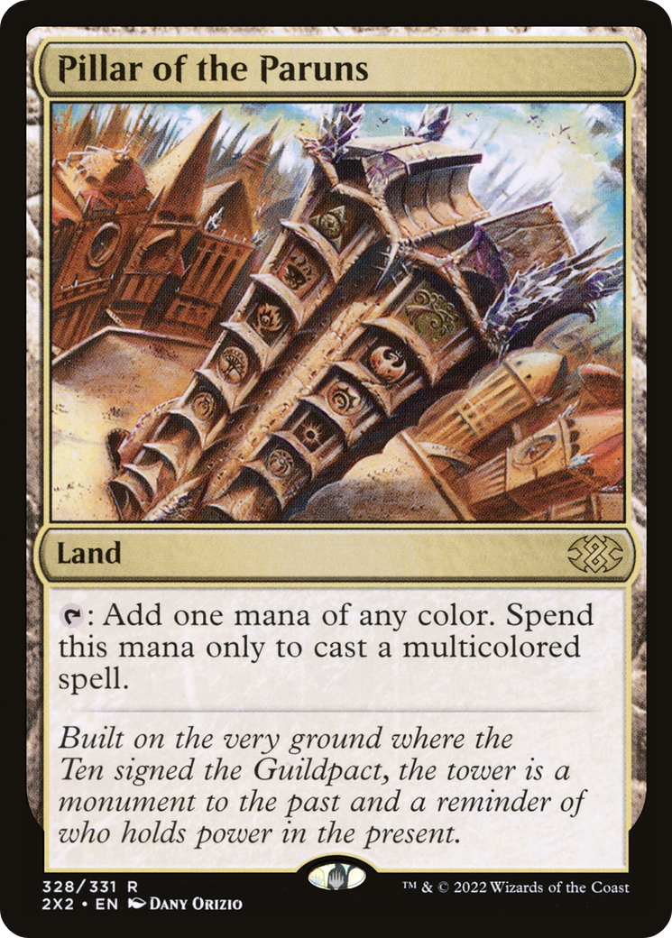 Pillar of the Paruns (2X2-328) [Double Masters 2022] MTG Single Wizards of the Coast