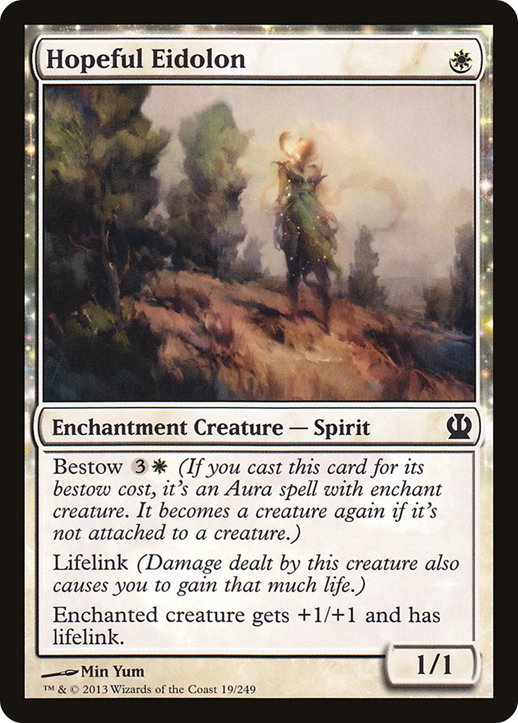 Hopeful Eidolon (THS-019) [Theros] MTG Single Wizards of the Coast