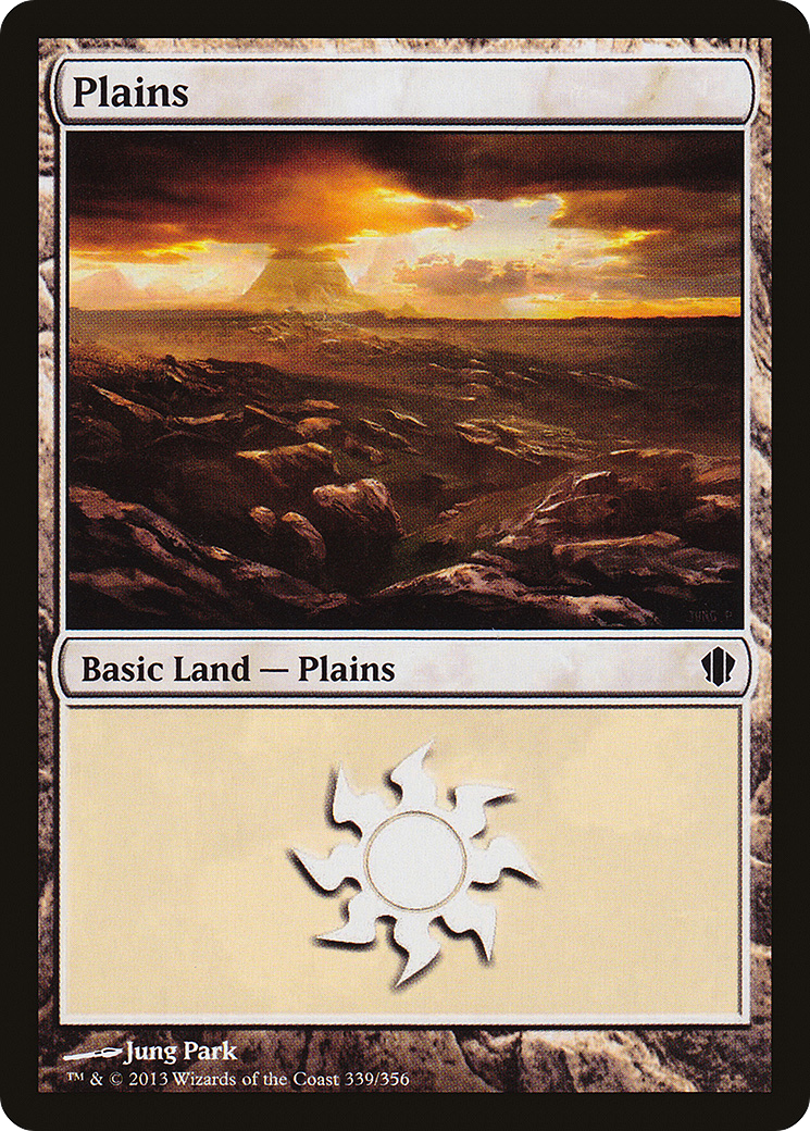 Plains (339) (C13-339) [Commander 2013] MTG Single Wizards of the Coast
