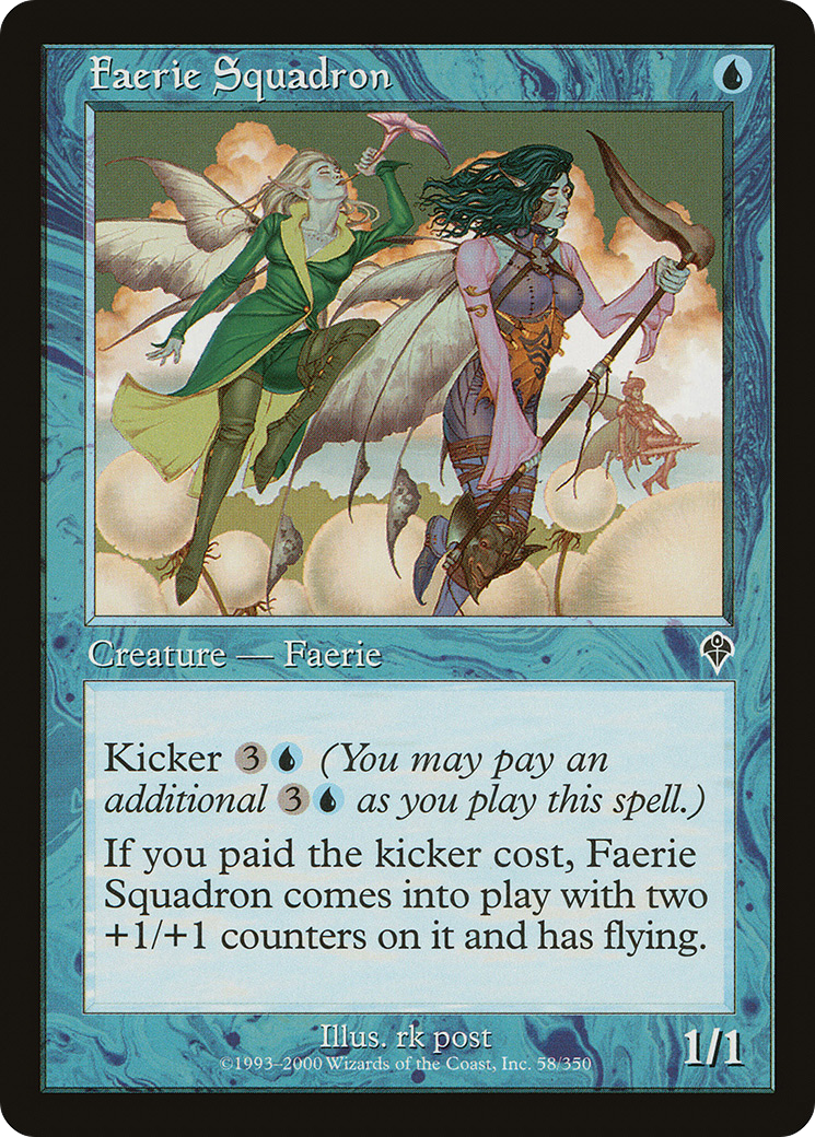 Faerie Squadron (INV-058) [Invasion] MTG Single Wizards of the Coast