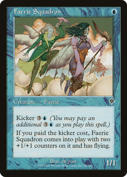 Faerie Squadron (INV-058) [Invasion] MTG Single Wizards of the Coast
