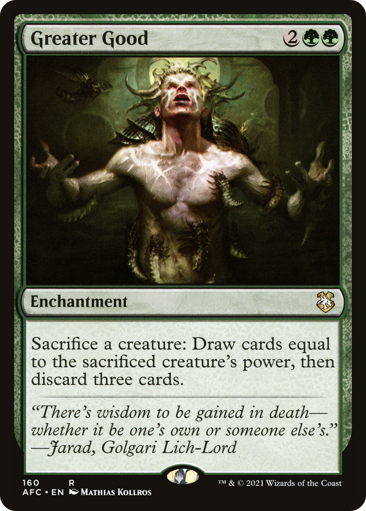 Greater Good (AFC-160) [Forgotten Realms Commander] MTG Single Wizards of the Coast