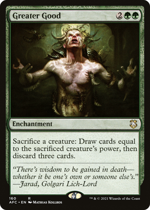 Greater Good (AFC-160) [Forgotten Realms Commander] MTG Single Wizards of the Coast