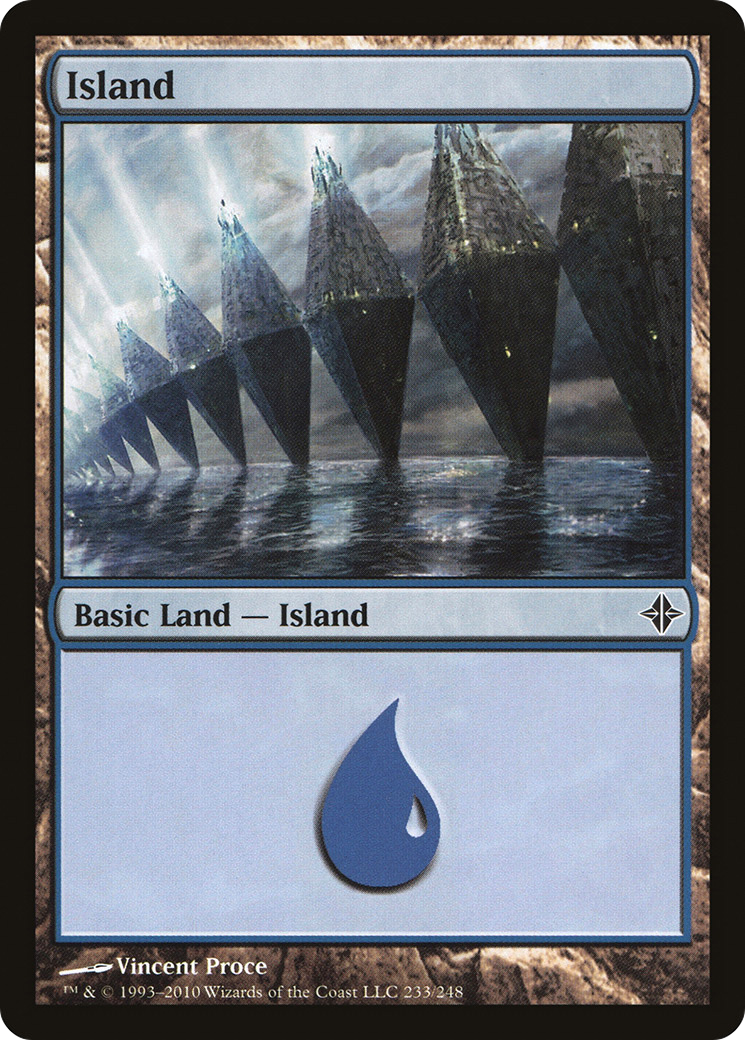 Island (ROE-233) [Rise of the Eldrazi] MTG Single Wizards of the Coast
