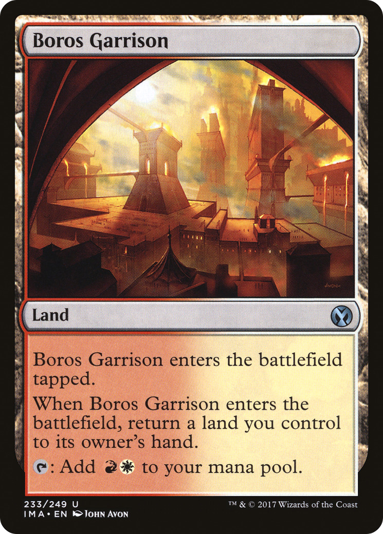 Boros Garrison (IMA-233) [Iconic Masters] Foil MTG Single Wizards of the Coast