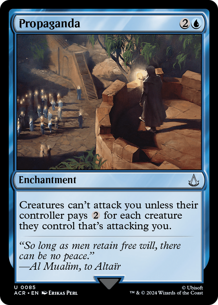 Propaganda (ACR-085) [Assassin's Creed] Foil MTG Single Wizards of the Coast
