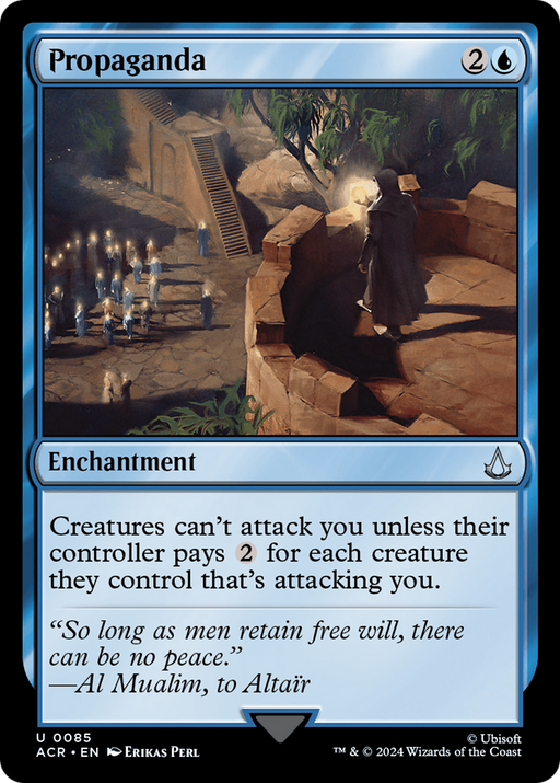 Propaganda (ACR-085) [Assassin's Creed] Foil MTG Single Wizards of the Coast