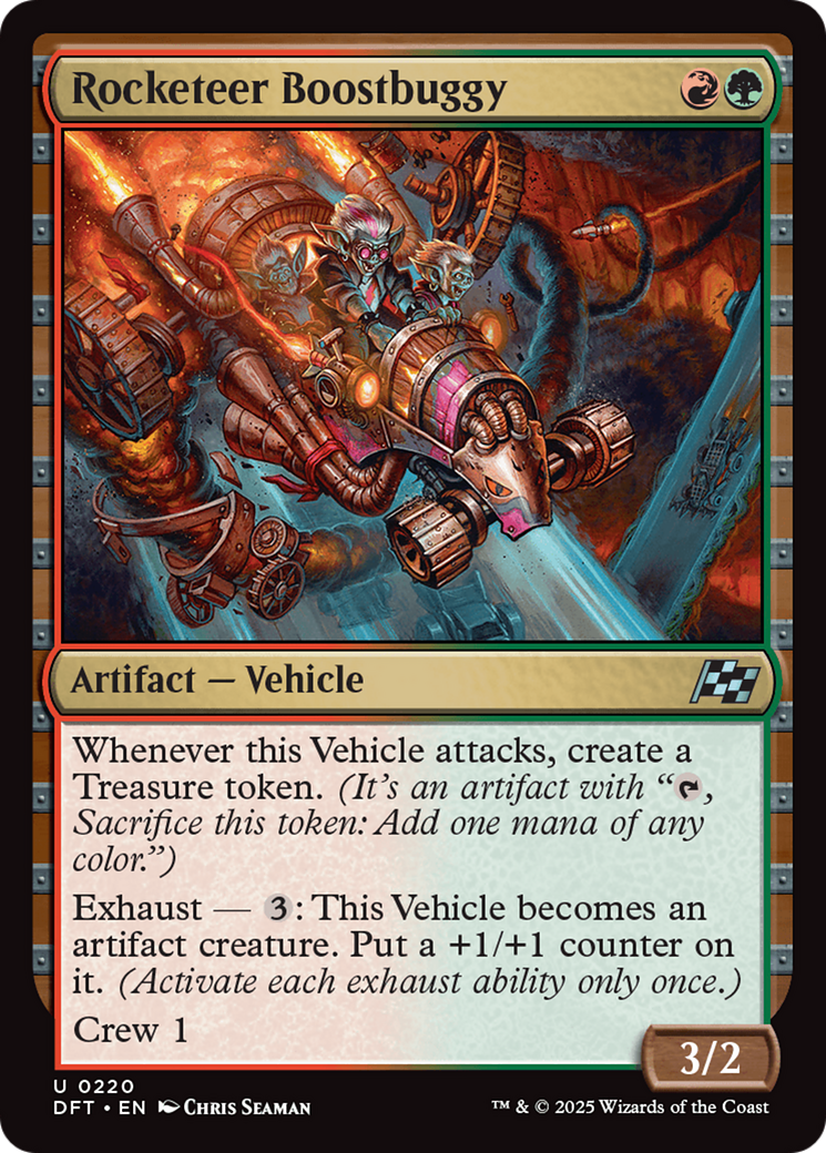 Rocketeer Boostbuggy (DFT-220) [Aetherdrift] MTG Single Wizards of the Coast