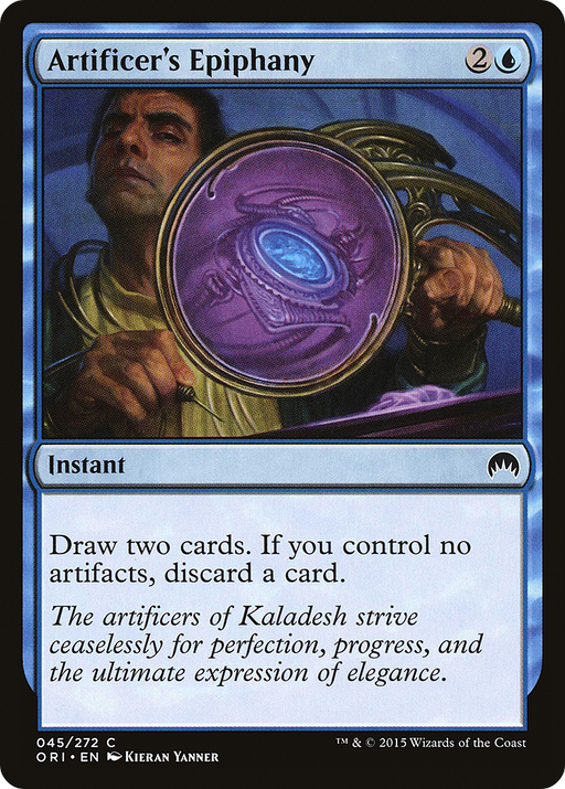 Artificer's Epiphany (ORI-045) [Magic Origins] MTG Single Wizards of the Coast