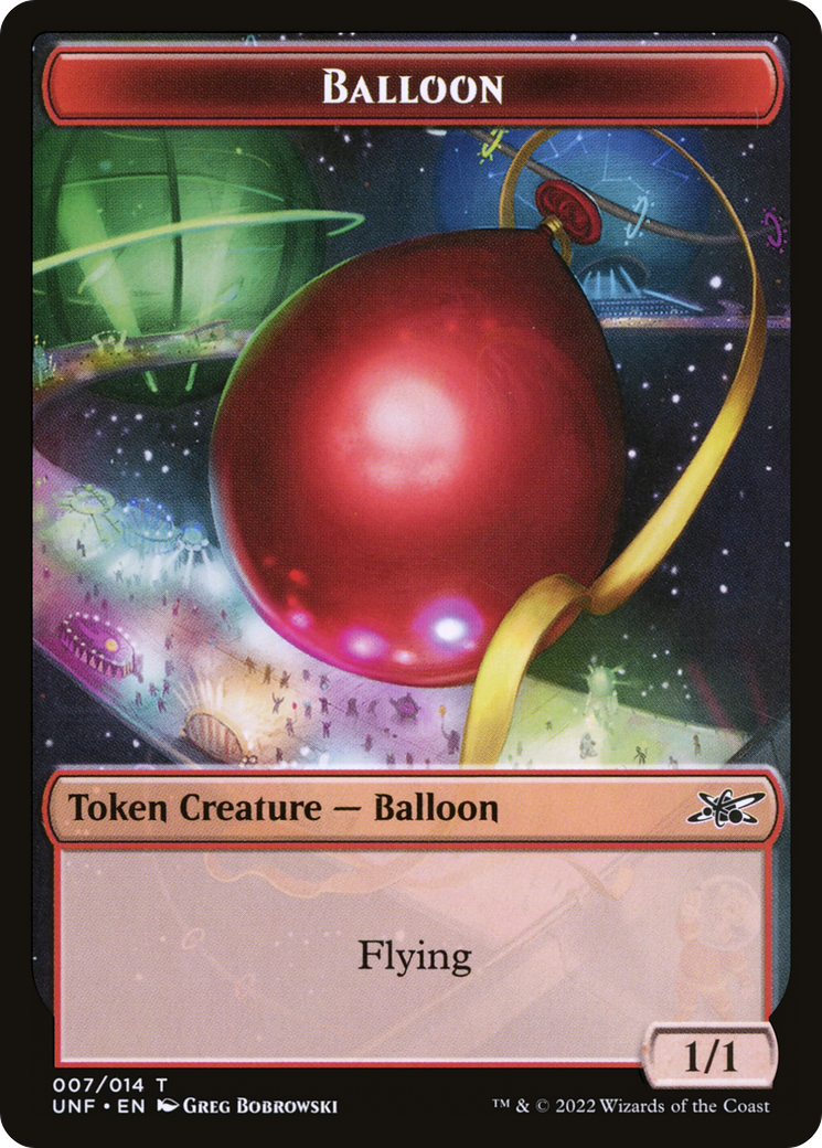 Balloon (UNF-007) [Tokens] Unfinity Tokens MTG Single Wizards of the Coast