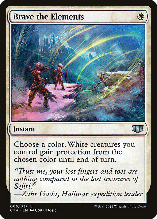 Brave the Elements (C14-066) [Commander 2014] MTG Single Wizards of the Coast