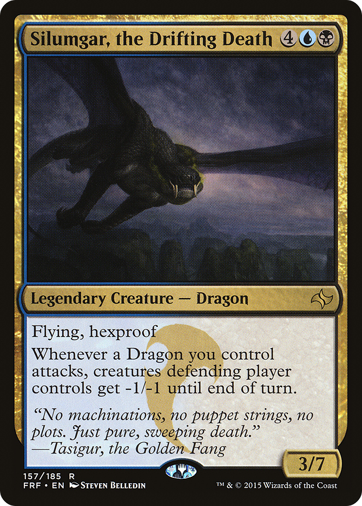 Silumgar, the Drifting Death (FRF-157) [Fate Reforged] MTG Single Wizards of the Coast